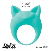 Зеленое эрекционное кольцо Lemur Remi - Lola Games - в Самаре купить с доставкой