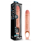 Телесный реалистичный фаллоудлинитель 10 Inch Silicone Cock Sheath Penis Extender - 25,4 см. - Blush Novelties - в Самаре купить с доставкой
