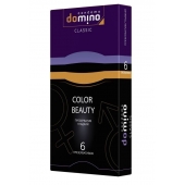Разноцветные презервативы DOMINO Colour Beauty - 6 шт. - Domino - купить с доставкой в Самаре