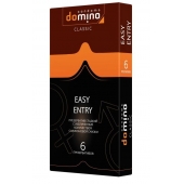 Презервативы с увеличенным количеством смазки DOMINO Easy Entry - 6 шт. - Domino - купить с доставкой в Самаре