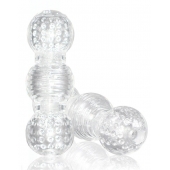 Прозрачный фигурный мастурбатор Master Stroker - Blush Novelties - в Самаре купить с доставкой