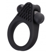 Черное эрекционное виброкольцо Brid с шипиками - A-toys - в Самаре купить с доставкой