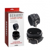 Черные наручники Surrender Wrist Restraints - Chisa - купить с доставкой в Самаре