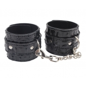 Черные наручники Surrender Wrist Restraints - Chisa - купить с доставкой в Самаре