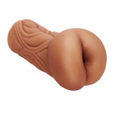 Кофейный мастурбатор-анус Biggest Joy - Lola Games - в Самаре купить с доставкой