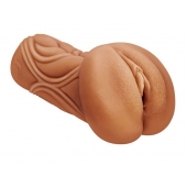 Кофейный мастурбатор-вагина Dumpling - Lola Games - в Самаре купить с доставкой