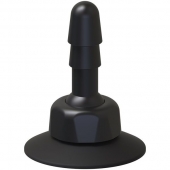 Плаг с присоской для фиксации насадок Deluxe 360° Swivel Suction Cup Plug - Doc Johnson - купить с доставкой в Самаре