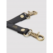 Черный фиксатор для манжет Bound to You Faux Leather Hogtie - Fifty Shades of Grey - купить с доставкой в Самаре