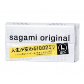 Презервативы Sagami Original 0.02 L-size увеличенного размера - 10 шт. - Sagami - купить с доставкой в Самаре