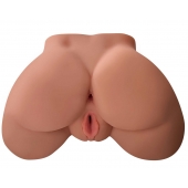 Кофейный мастурбатор-полуторс Perfect Ass Masturbator - Pipedream - в Самаре купить с доставкой