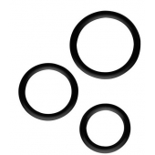 Набор из 3 эрекционных колец SILICONE COCKRINGS - Dream Toys - в Самаре купить с доставкой