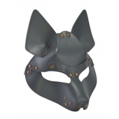 Серая маска Wolf с клепками - Sitabella - купить с доставкой в Самаре