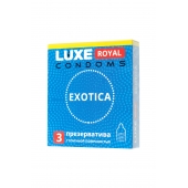 Текстурированные презервативы LUXE Royal Exotica - 3 шт. - Luxe - купить с доставкой в Самаре