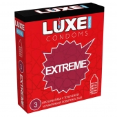 Текстурированные презервативы LUXE Royal Extreme - 3 шт. - Luxe - купить с доставкой в Самаре