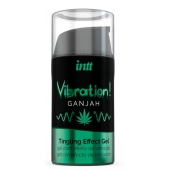 Жидкий интимный гель с эффектом вибрации Vibration! Ganjah - 15 мл. - INTT - купить с доставкой в Самаре