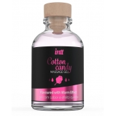 Массажный гель с согревающим эффектом Cotton Candy - 30 мл. - INTT - купить с доставкой в Самаре