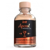 Массажный гель с согревающим эффектом Aperol - 30 мл. - INTT - купить с доставкой в Самаре