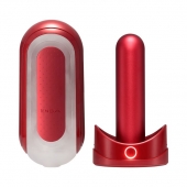 Красный мастурбатор Flip Zero Red   Warmer с подогревом - Tenga - в Самаре купить с доставкой
