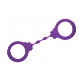 Фиолетовые силиконовые поножи Limitation - Lola Games - купить с доставкой в Самаре