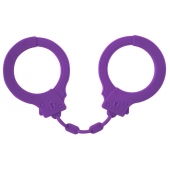 Фиолетовые силиконовые поножи Limitation - Lola Games - купить с доставкой в Самаре
