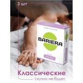 Классические презервативы Bariera Classic - 3 шт. - Bariera - купить с доставкой в Самаре