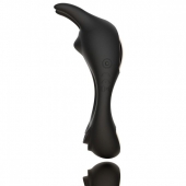 Черное эрекционное кольцо с двумя моторами Zeus Dual Vibe Cock Ring - FeelzToys - в Самаре купить с доставкой