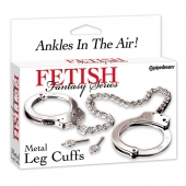 Металлические наручники Metal Leg Cuffs - Pipedream - купить с доставкой в Самаре