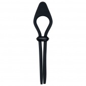 Черное эрекционное лассо с вибропулей Black Tie Affair - Zero Tolerance - в Самаре купить с доставкой