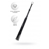 Черный флоггер Anonymo - 64 см. - ToyFa - купить с доставкой в Самаре