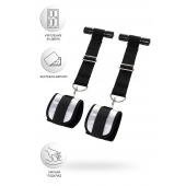 Черно-серебристые фиксаторы для рук на дверь Anonymo - ToyFa - купить с доставкой в Самаре