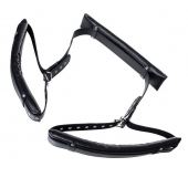 Черные кожаные стропы для фиксации Anonymo - ToyFa - купить с доставкой в Самаре