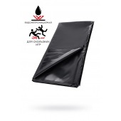 Черная простыня для секса из ПВХ - 220 х 200 см. - ToyFa - купить с доставкой в Самаре