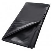 Черная простыня для секса из ПВХ - 220 х 200 см. - ToyFa - купить с доставкой в Самаре