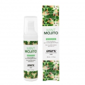 Разогревающее массажное масло с ароматом мохито Gourmet Mint Mojito - 50 мл. - Exsens - купить с доставкой в Самаре