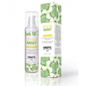 Разогревающее массажное масло Gourmet Spearmint Organic с органическими ингредиентами - 50 мл. - Exsens - купить с доставкой в Самаре