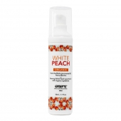 Разогревающее массажное масло Gourmet White Peach Organic с органическими ингредиентами - 50 мл. - Exsens - купить с доставкой в Самаре