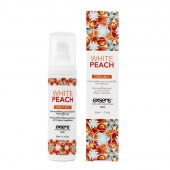 Разогревающее массажное масло Gourmet White Peach Organic с органическими ингредиентами - 50 мл. - Exsens - купить с доставкой в Самаре