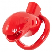 Красный мужской пояс верности из пластика - ToyFa - купить с доставкой в Самаре