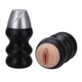 Мастурбатор-вагина в пластиковой колбе HUMBLE PLEASURE - NMC - в Самаре купить с доставкой