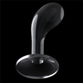 Прозрачный стимулятор простаты Flawless Clear Prostate Plug - 15 см. - Lovetoy - в Самаре купить с доставкой