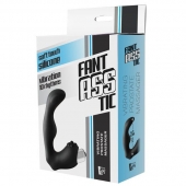 Черный вибромассажер простаты FantASStic Vibrating Prostate Massager - 11,3 см. - Dream Toys - в Самаре купить с доставкой