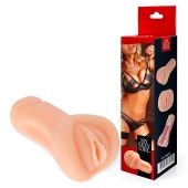 Телесный реалистичный мастурбатор в виде вагины - Bior toys - в Самаре купить с доставкой