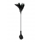 Двусторонний стек-щекоталка Sweet Caress Feather Whip - 58 см. - Sweet Caress - купить с доставкой в Самаре