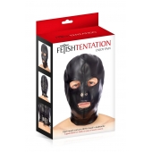 Маска-шлем с прорезями для глаз и рта - Fetish Tentation - купить с доставкой в Самаре