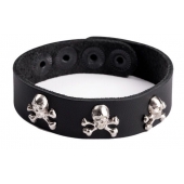 Кожаный браслет  Веселый Роджер - Sitabella купить с доставкой