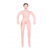 Надувная секс-кукла брюнетка с реалистичной головой - ToyFa - в Самаре купить с доставкой