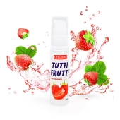 Гель-смазка Tutti-frutti с земляничным вкусом - 30 гр. - Биоритм - купить с доставкой в Самаре
