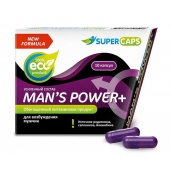 Возбуждающее средство для мужчин Mans Power plus - 10 капсул (0,35 гр.) +1 в подарок - SuperCaps - купить с доставкой в Самаре