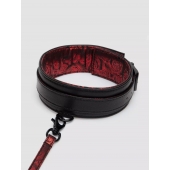 Стильный ошейник с поводком Reversible Faux Leather Collar and Lead - Fifty Shades of Grey - купить с доставкой в Самаре