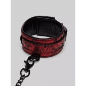 Красно-черные оковы Reversible Faux Leather Ankle Cuffs - Fifty Shades of Grey - купить с доставкой в Самаре